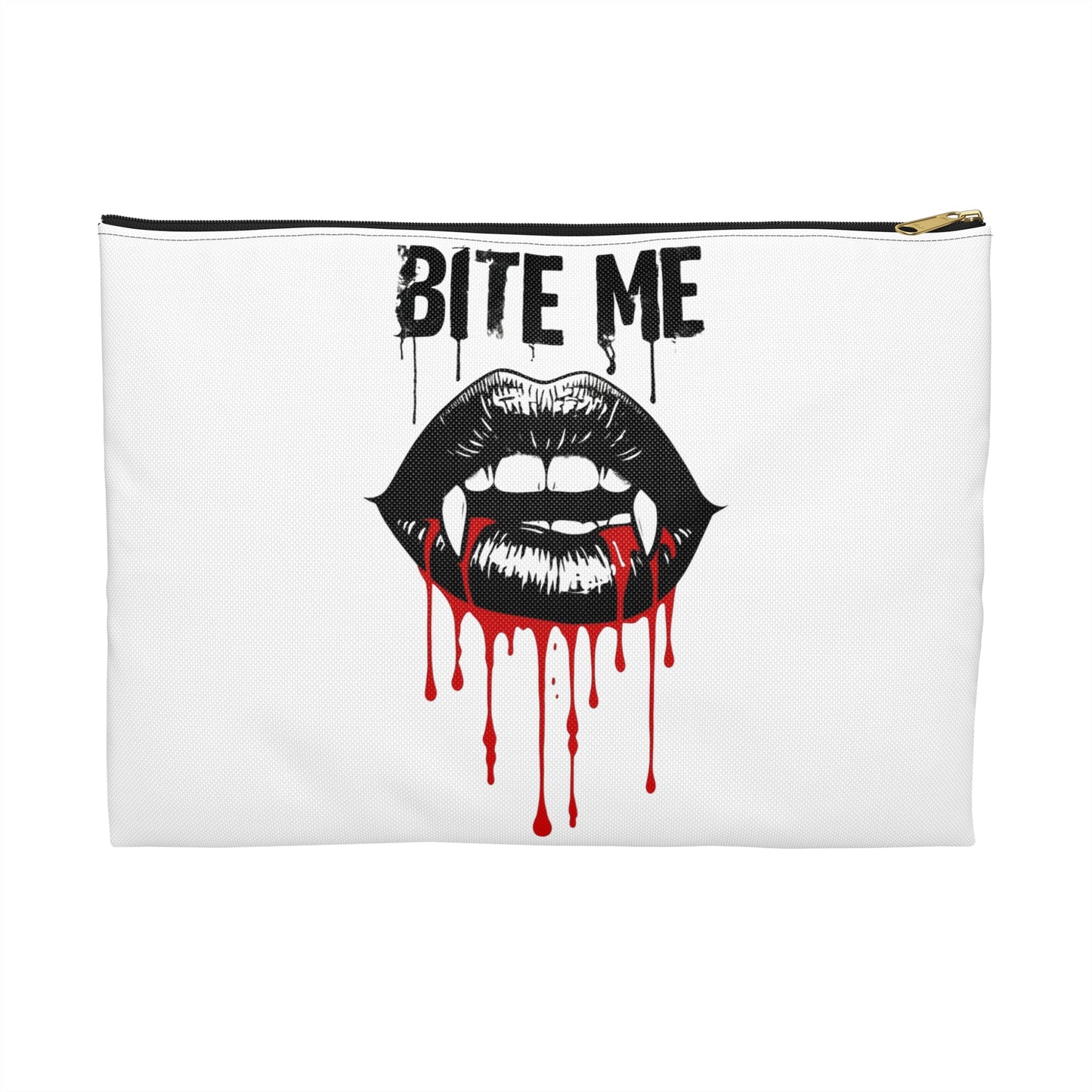 Accessories Pouch Bite Me Vamp Valley Girl Cosmetic Bag