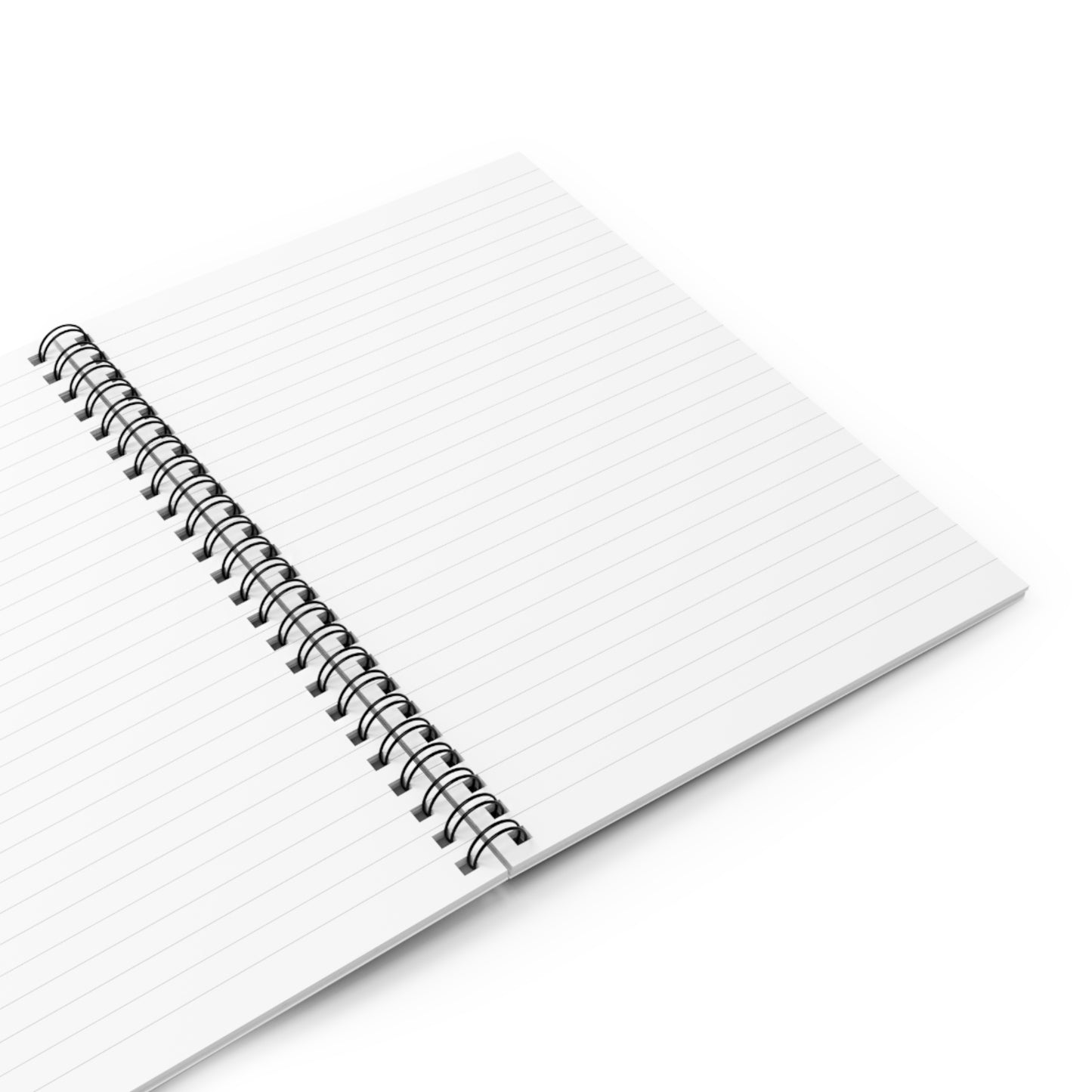 Spiral Notebook - Molten Marble 3D Smoke Skull Journal - Ruled Line