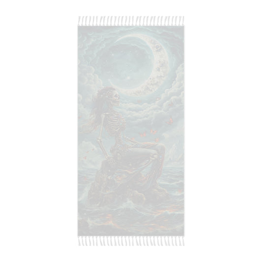 Beach Cloth Skeleton Siren Towel