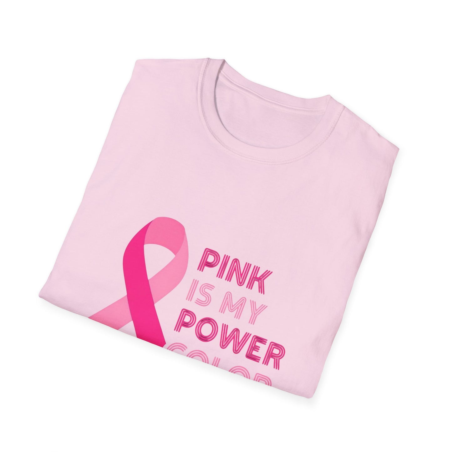 T-Shirt Breast Cancer Ribbon Support Tshirt Gildan Soft Style