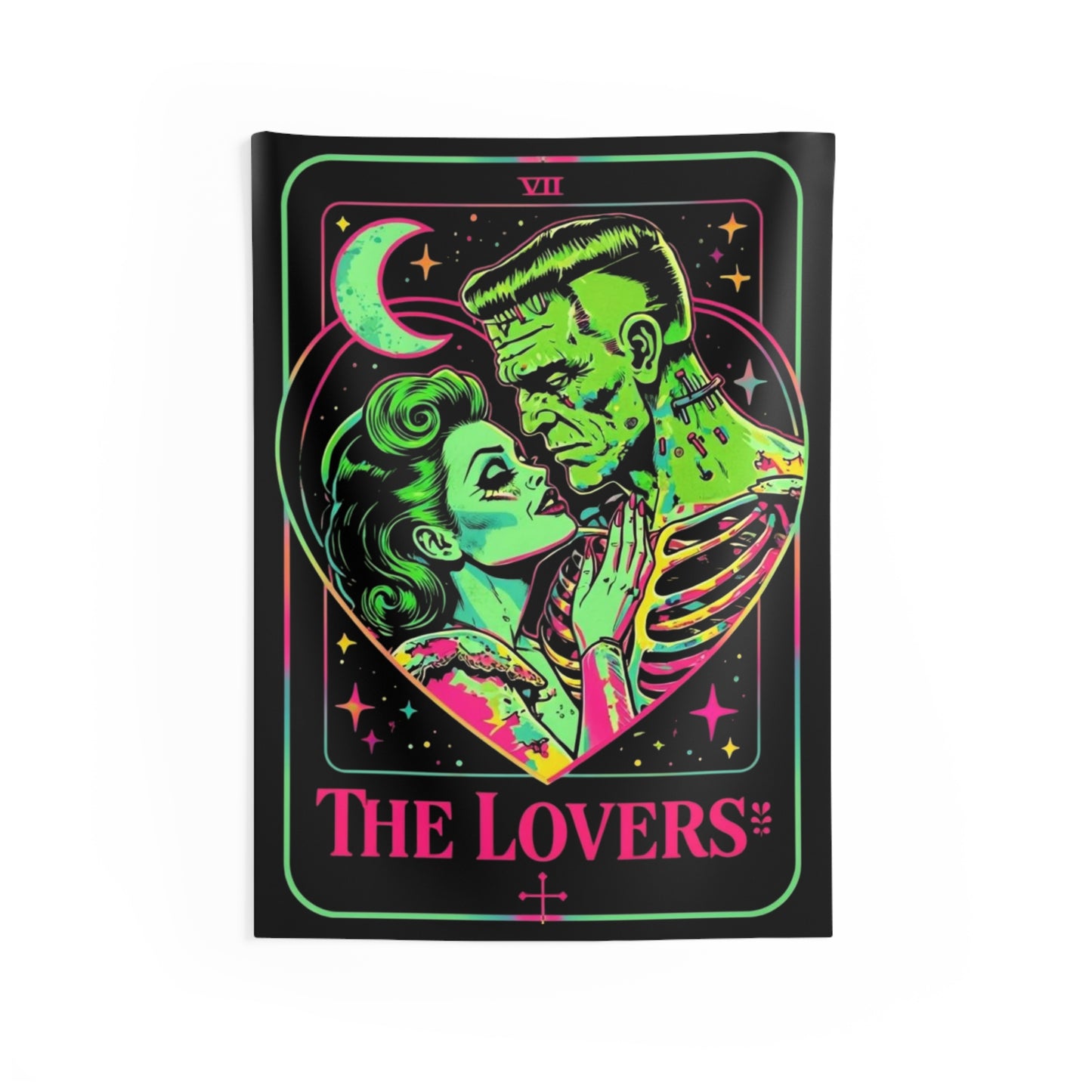 The Lovers Horror 'Mr & Mrs' Indoor Wall Tapestry