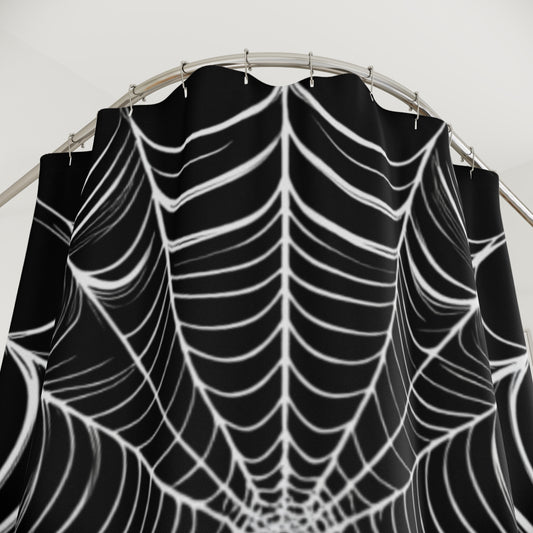 Spiderweb Shower Curtain