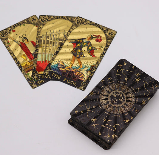 Tarot Cards The Gold Foil Tarot Gift Box