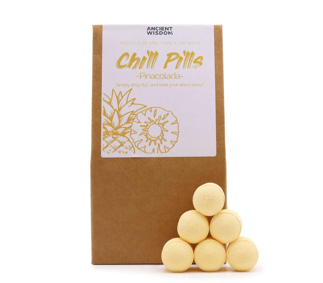 Bath Bomb Chill Pill Mini Bombs