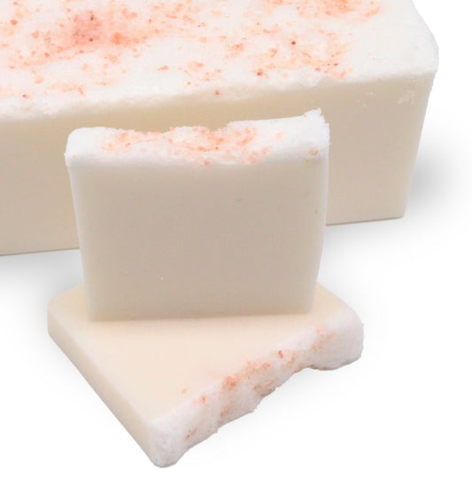 Pink Himalayan Cava Soap Slice