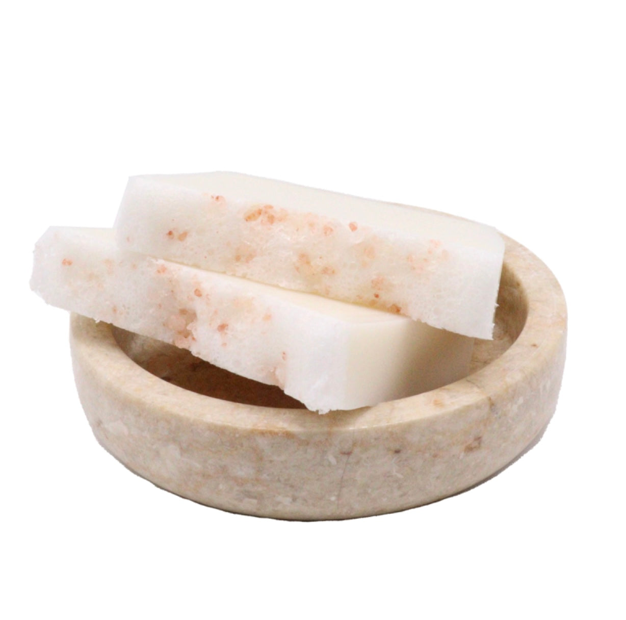 Pink Himalayan Cava Soap Slice