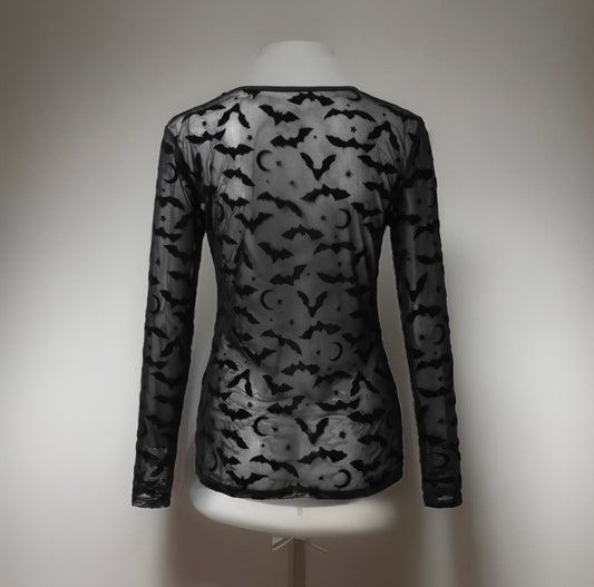 Top Mesh Twilight Bats Shirt