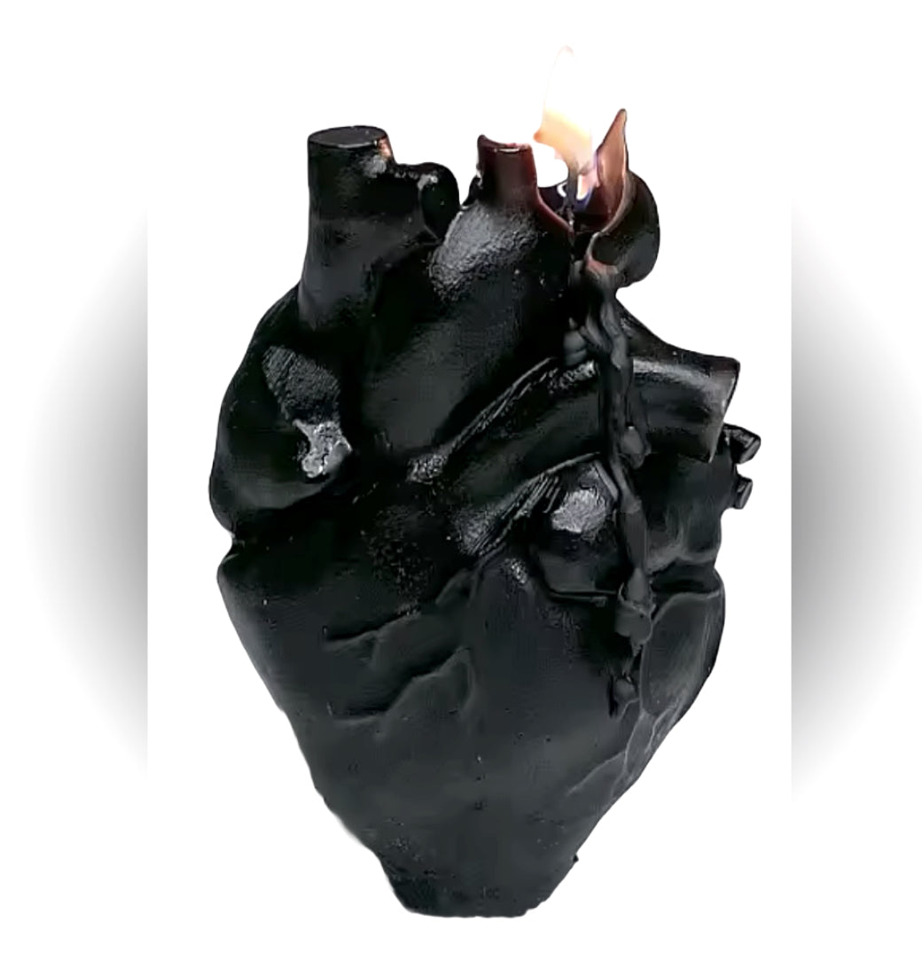 Candle Anatomical Heart