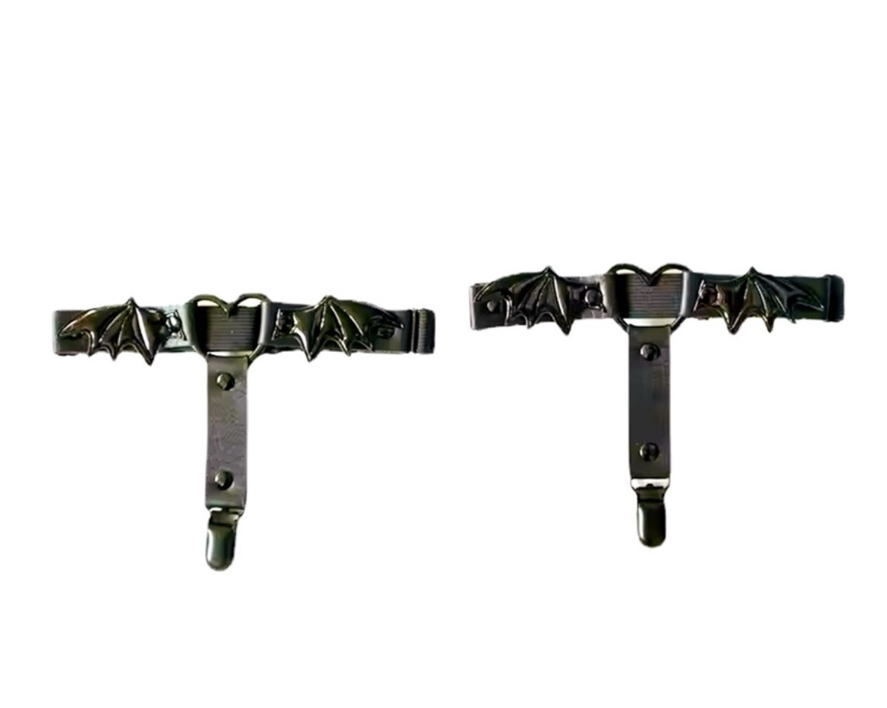 Garter Set Bat Hearts