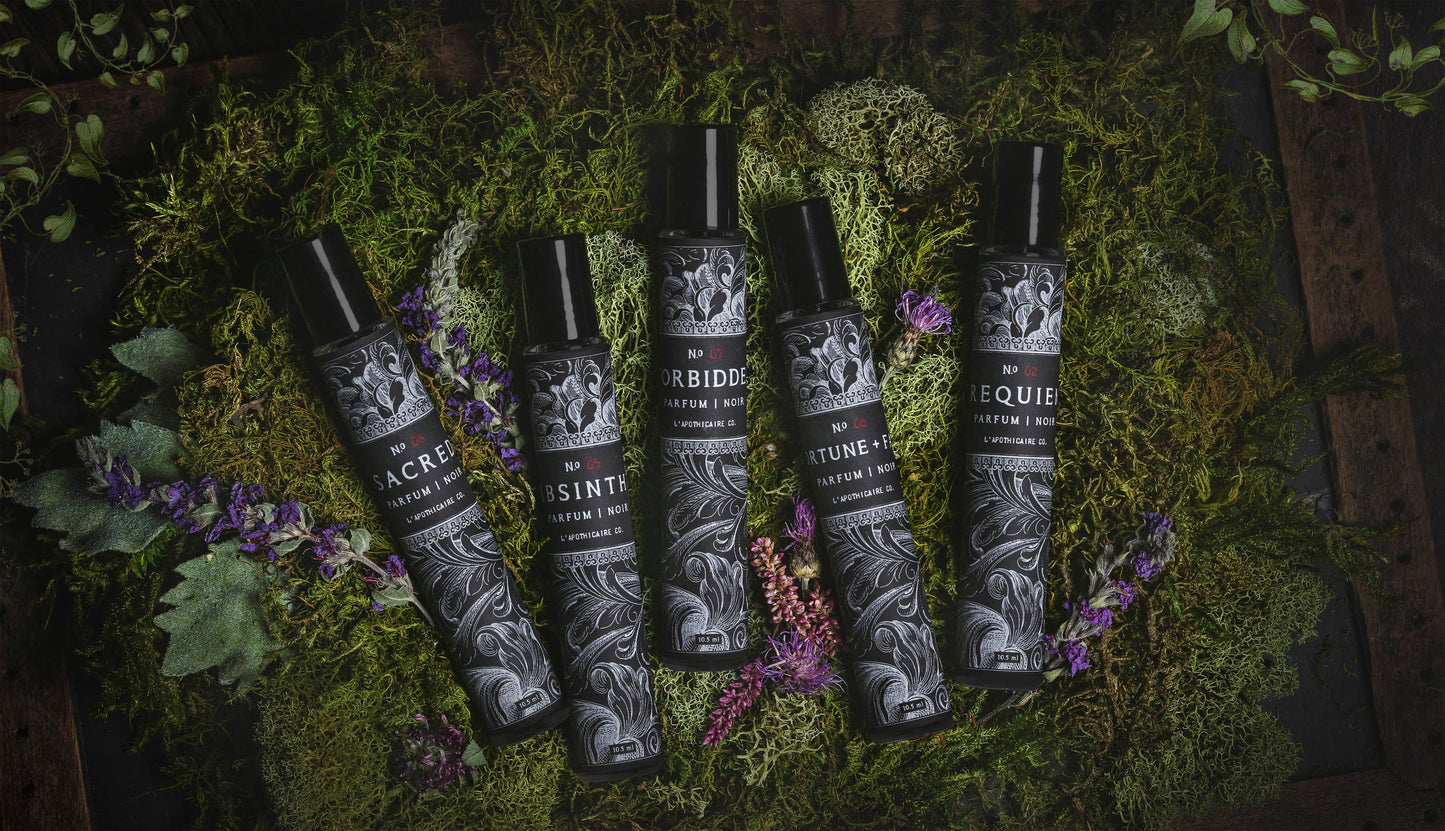 NOIR | Perfume Oil Collection: Memento Mori / 10.5ml Roller