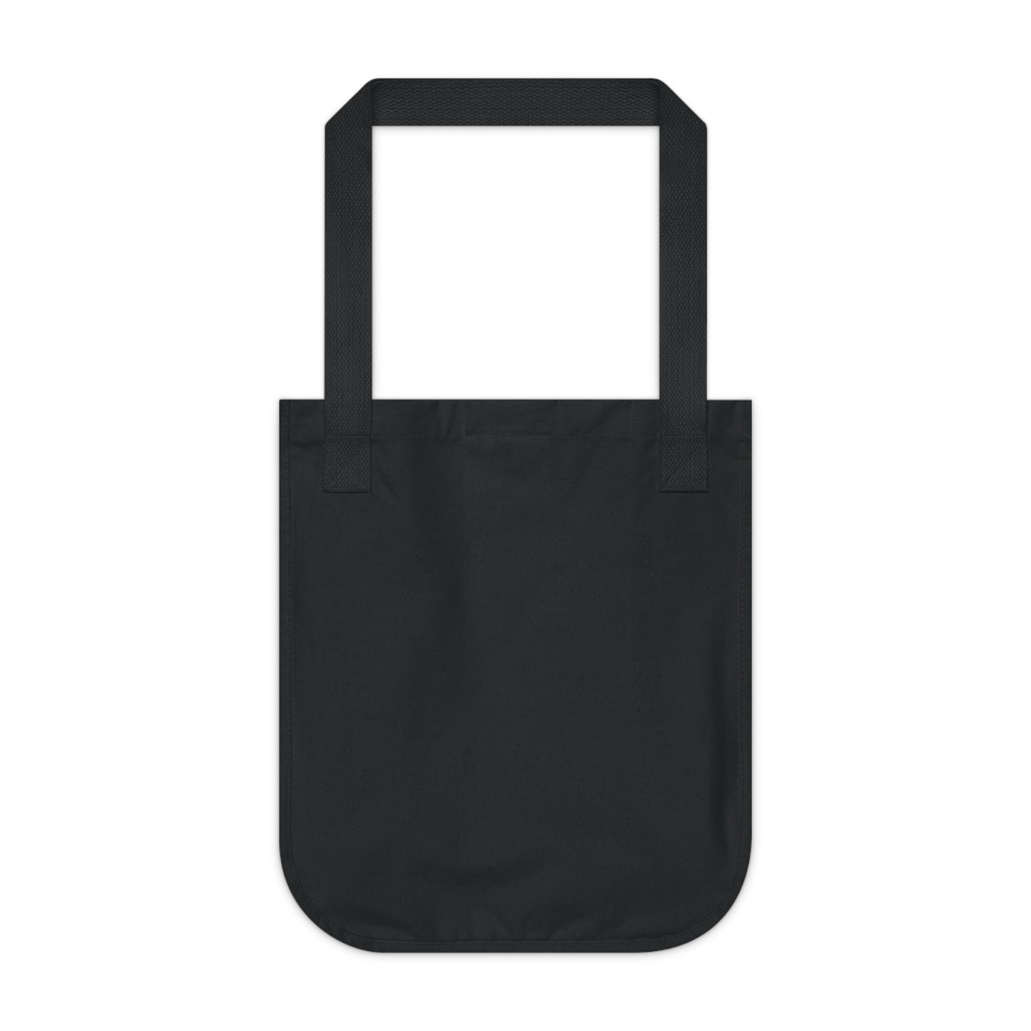 Bride of Frankenstein Skeleton Organic Canvas Tote — Spiderweb & Lightning Halloween Shopper Bag