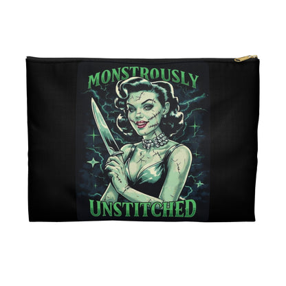 Cosmetics Bag Accessory Pouch Monstrously Unstitched
