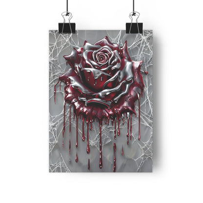 Art Print Molten Rose Drip Giclée