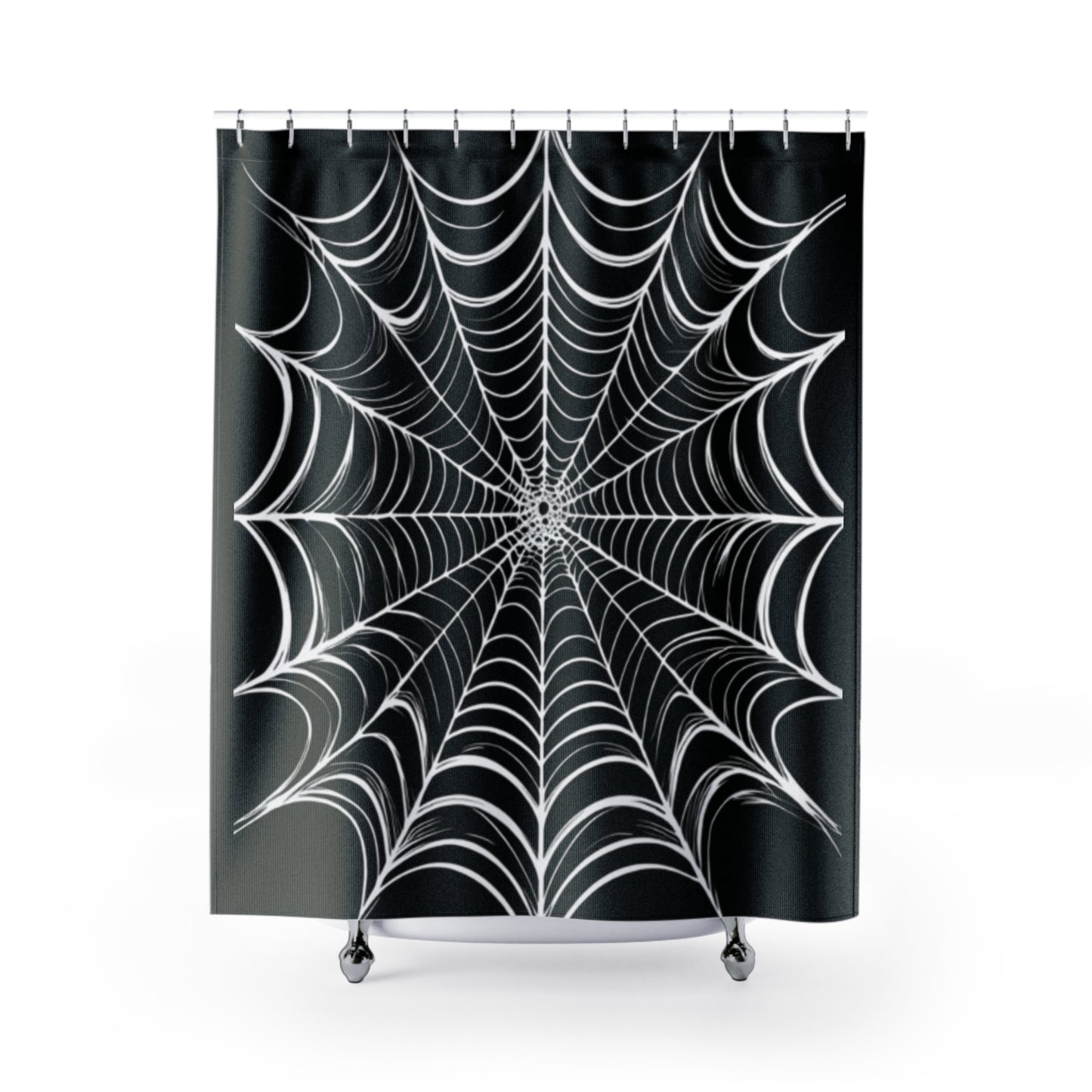 Spiderweb Shower Curtain
