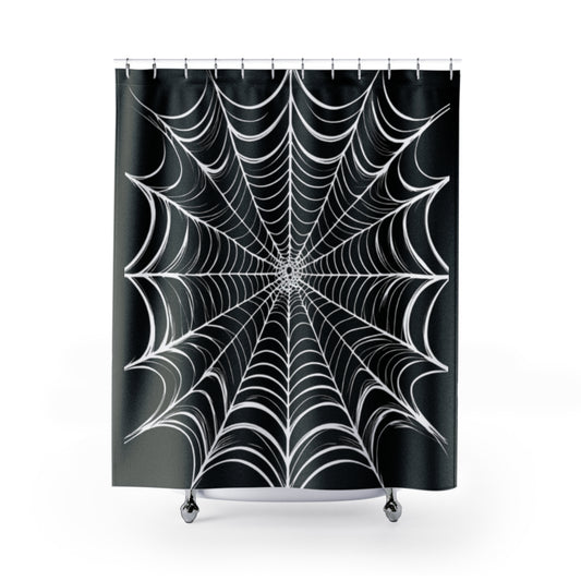 Spiderweb Shower Curtain