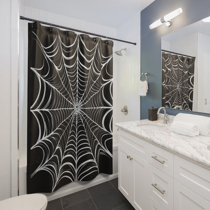 Spiderweb Shower Curtain