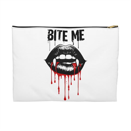 Accessories Pouch Bite Me Vamp Valley Girl Cosmetic Bag