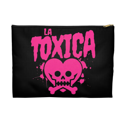 Skull & Crossbones Accessory Pouch La Toxica
