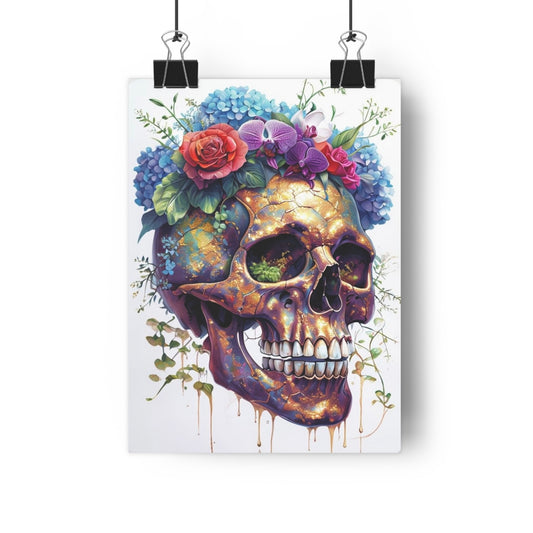 Molten Flora Skull