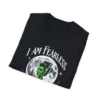 Frankenstein Bride T-Shirt Fearless & Powerful