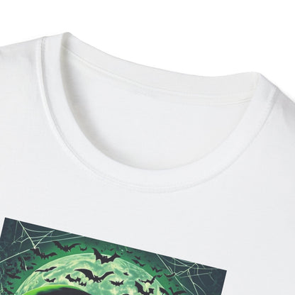 Retro Tattoo Horror Pinup T-Shirt - Unisex Softstyle