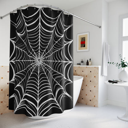 Spiderweb Shower Curtain