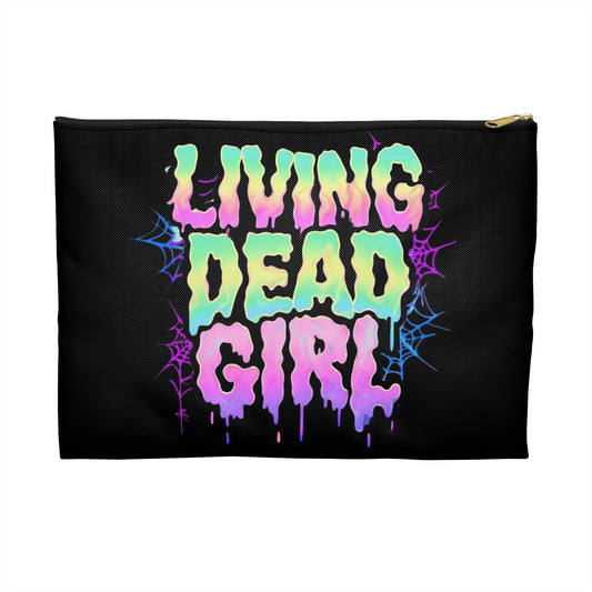Cosmetics Bag Living Dead Girl Print Accessory Pouch