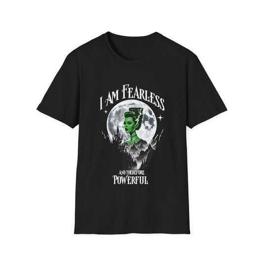 Frankenstein Bride T-Shirt Fearless & Powerful