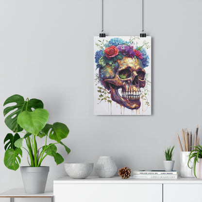 Molten Flora Skull