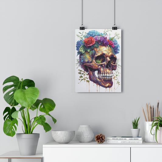 Molten Flora Skull