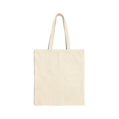 Queen of Swords Sugar Skull Tarot Cotton Canvas Tote Bag