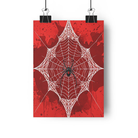 Art Print Black Widow Lace Giclée
