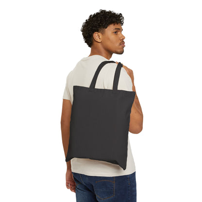 Queen of Swords Sugar Skull Tarot Cotton Canvas Tote Bag