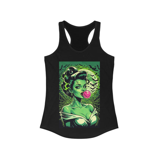 Racerback Tank - The Bride Of Frankie Valley Girl Bubble Design