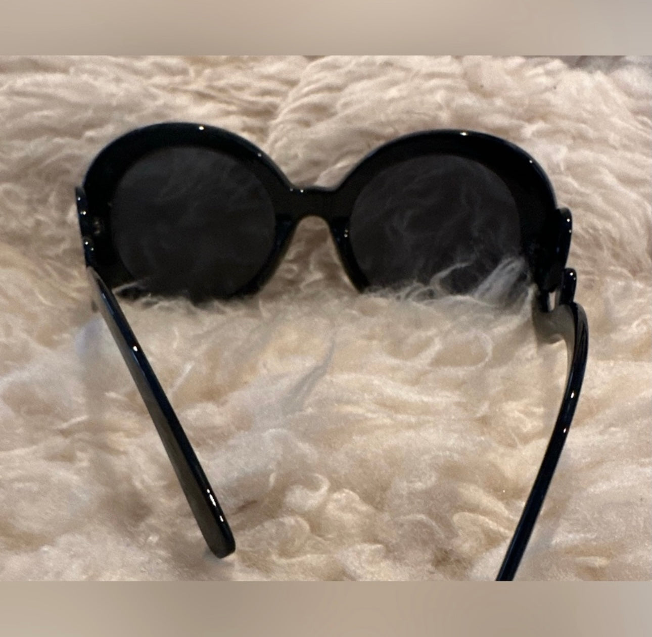 Sunglasses Retro Swirl Oversized Round New