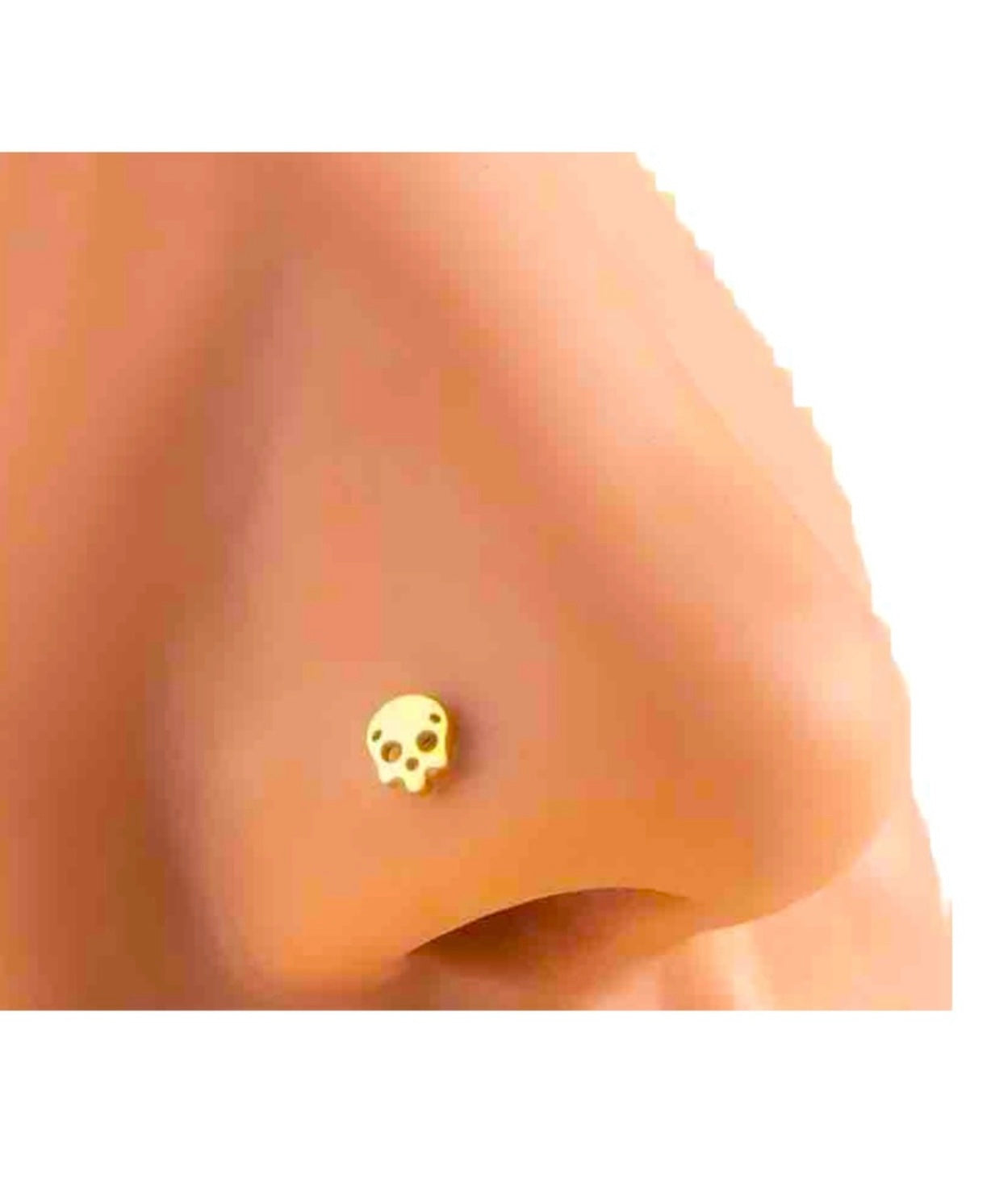 Nose Stud Skull