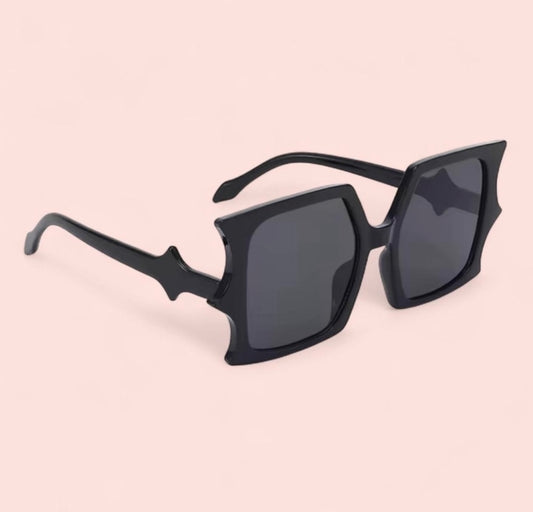 Sunglasses Bat Square Retro