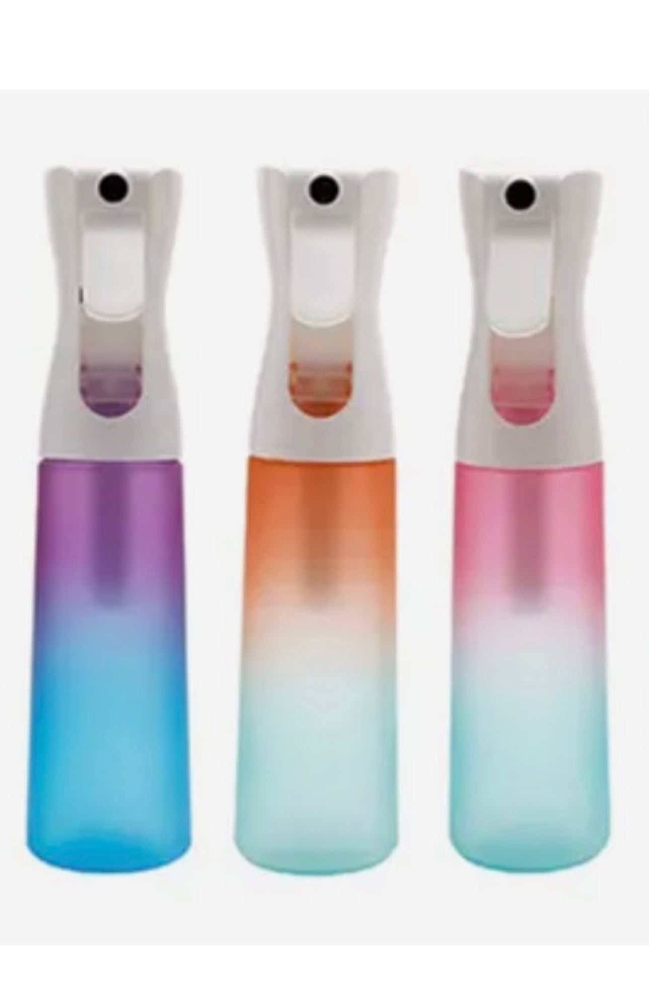 Spray Water Bottle Ombré Continuous Mist