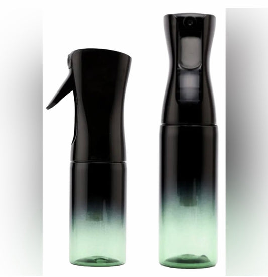 Continuous Spray Bottle Ombré Green Black