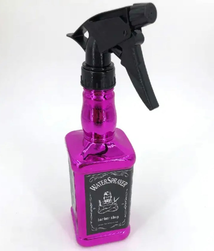 Metallic Whiskey Bottle Spray Water Bottles