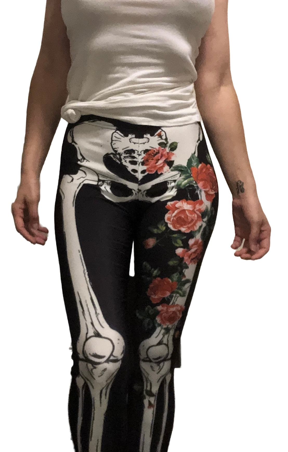 Nike Women's Mid-Rise 7/8 Skeleton Leggings. Nike JP