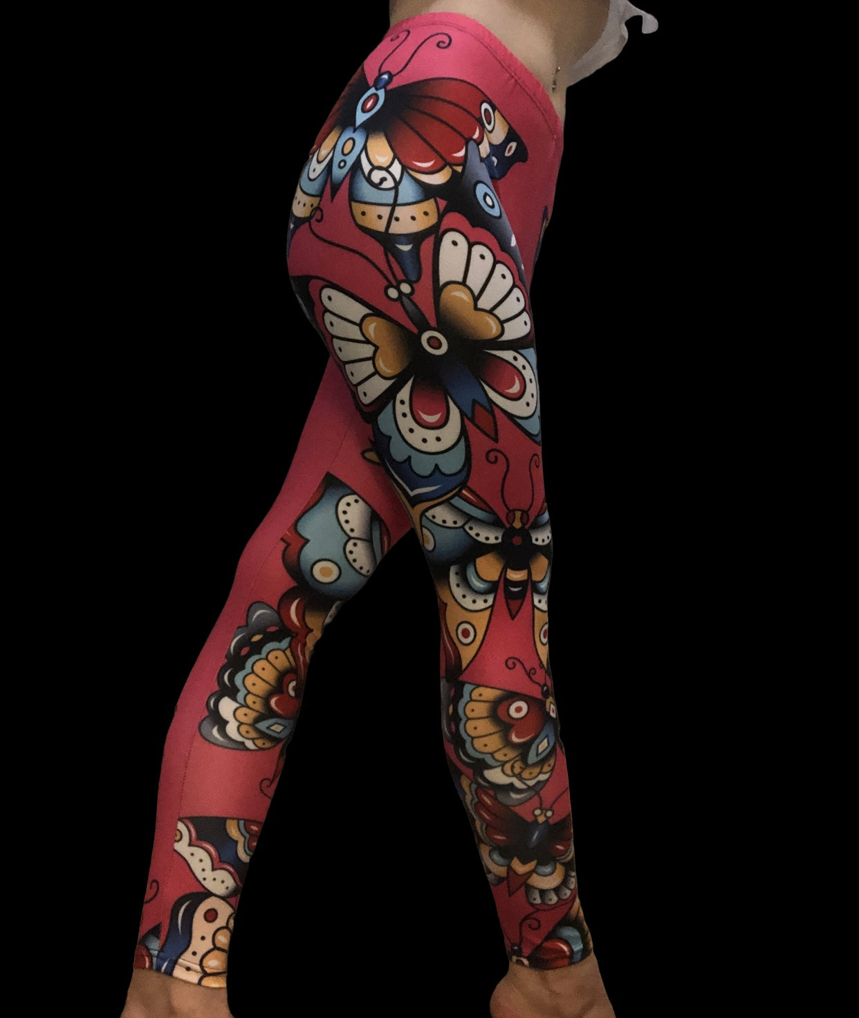 Tattoo Butterfly Leggings