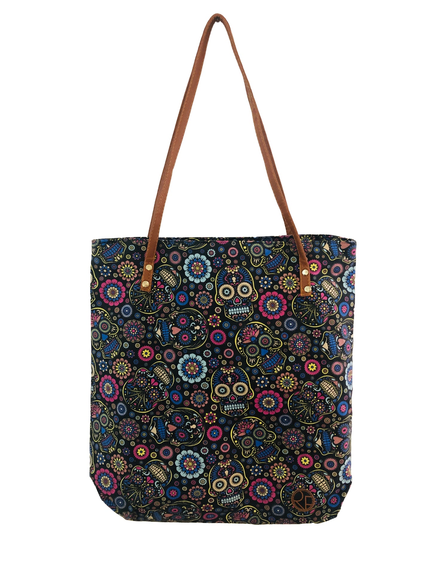 Sugar Skull Weekend Tote W Matching Cosmetic Bag